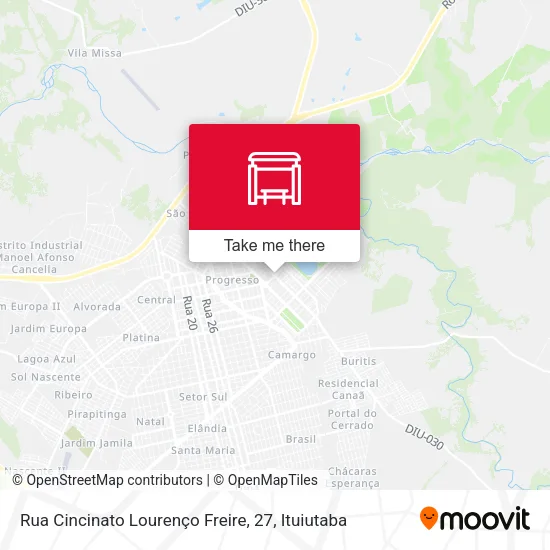 Rua Cincinato Lourenço Freire, 27 map