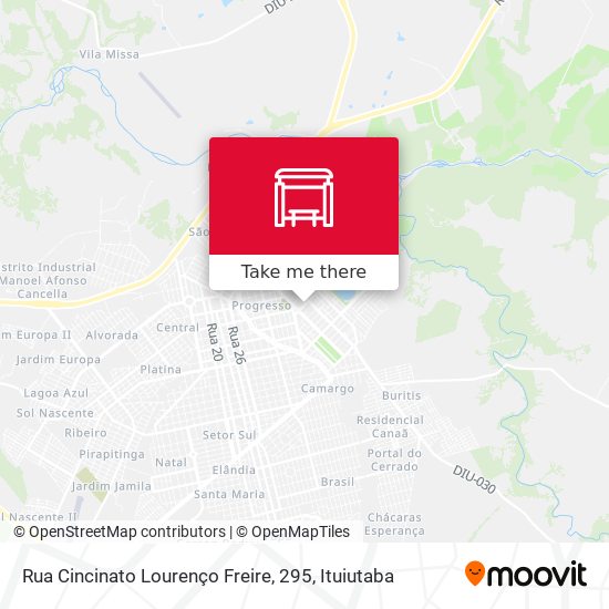 Rua Cincinato Lourenço Freire, 295 map