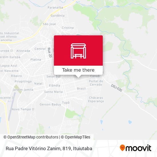 Rua Padre Vitórino Zanim, 819 map