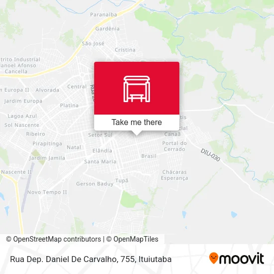 Rua Dep. Daniel De Carvalho, 755 map