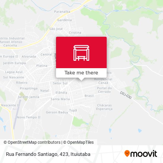 Rua Fernando Santiago, 423 map