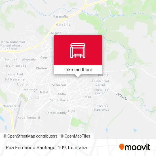 Rua Fernando Santiago, 109 map