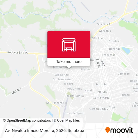 Av. Nivaldo Inácio Moreira, 2526 map