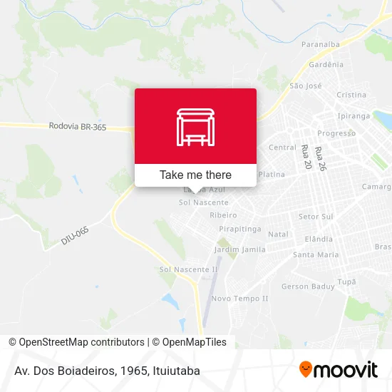 Av. Dos Boiadeiros, 1965 map
