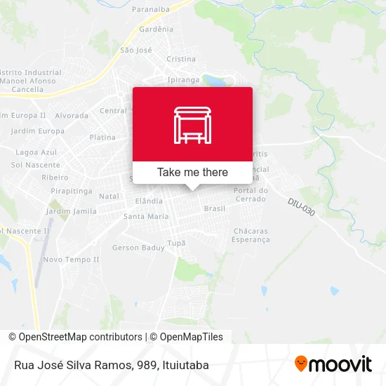 Rua José Silva Ramos, 989 map