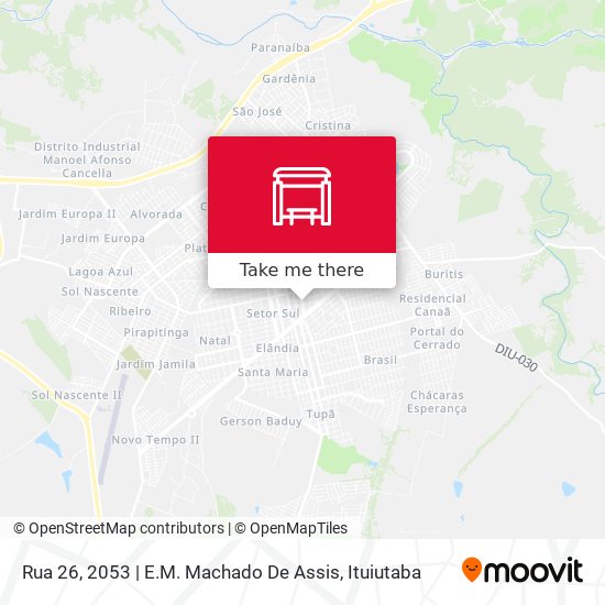 Rua 26, 2053 | E.M. Machado De Assis map
