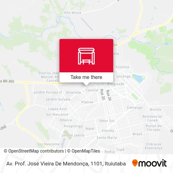 Av. Prof. José Vieira De Mendonça, 1101 map
