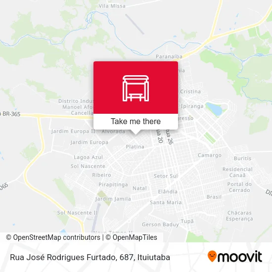 Rua José Rodrigues Furtado, 687 map