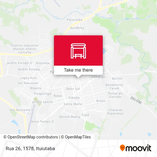 Rua 26, 1578 map