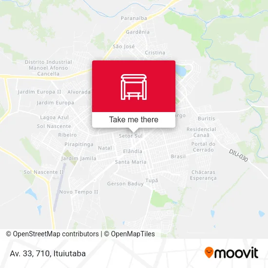 Av. 33, 710 map