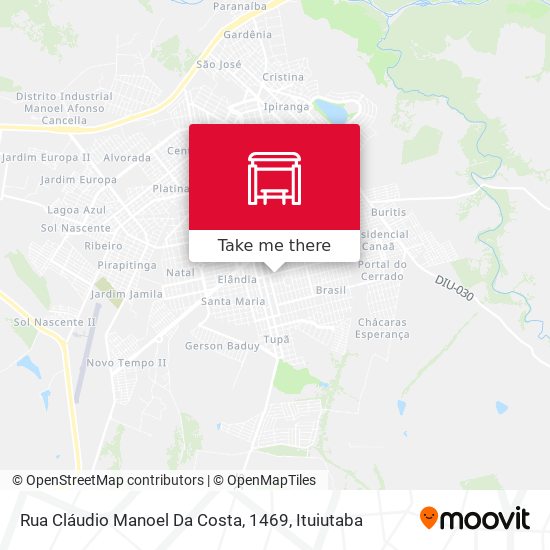 Rua Cláudio Manoel Da Costa, 1469 map