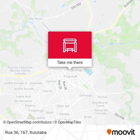 Rua 36, 167 map