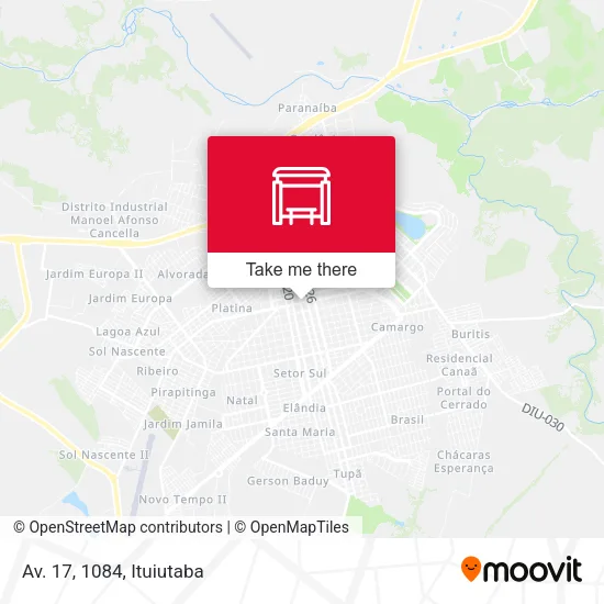 Av. 17, 1084 map