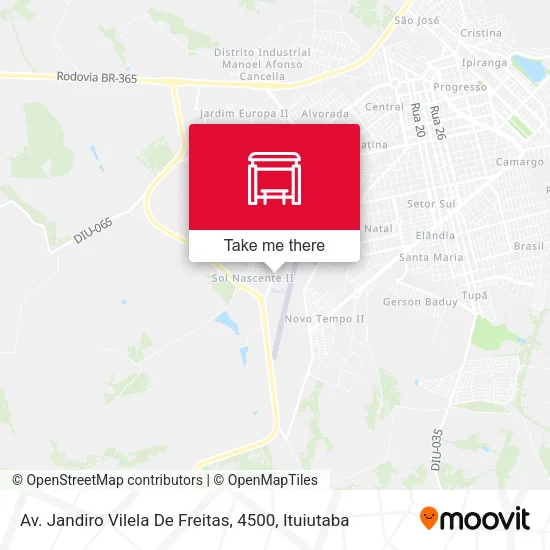 Av. Jandiro Vilela De Freitas, 4500 map