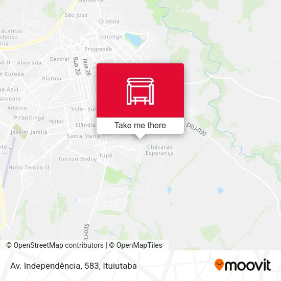 Av. Independência, 583 map