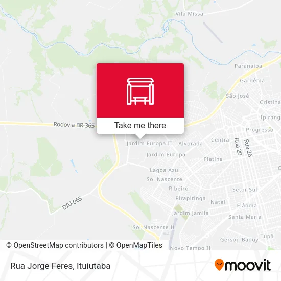 Rua Jorge Feres map