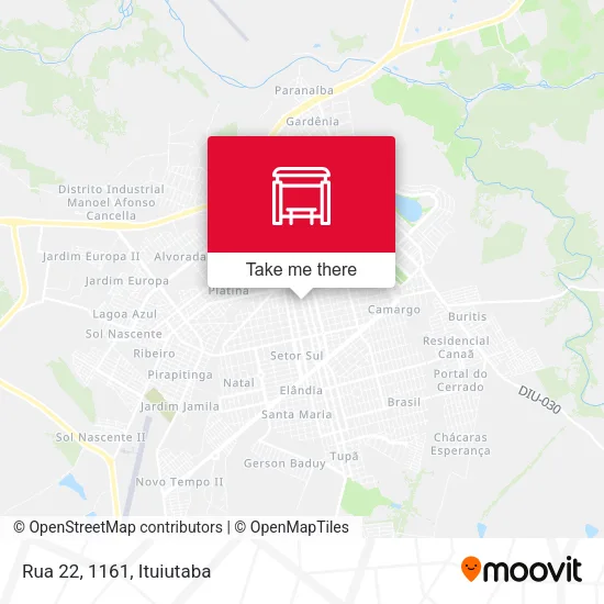 Rua 22, 1161 map