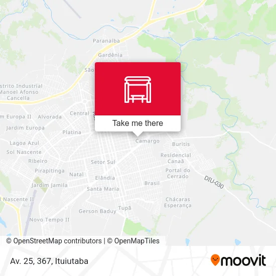 Av. 25, 367 map
