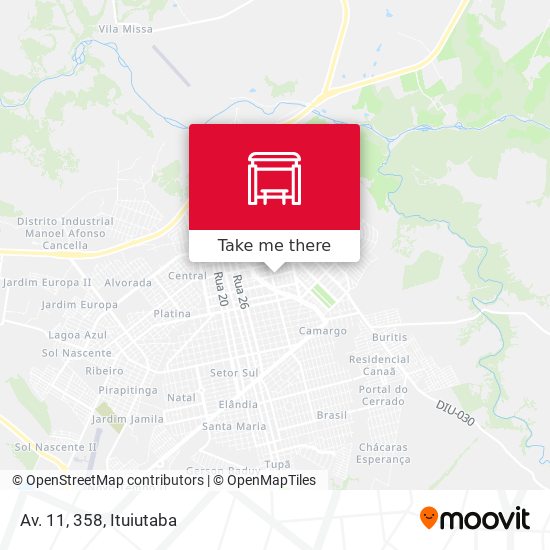 Av. 11, 358 map