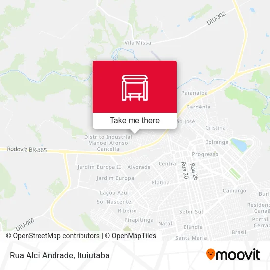 Rua Alci Andrade map