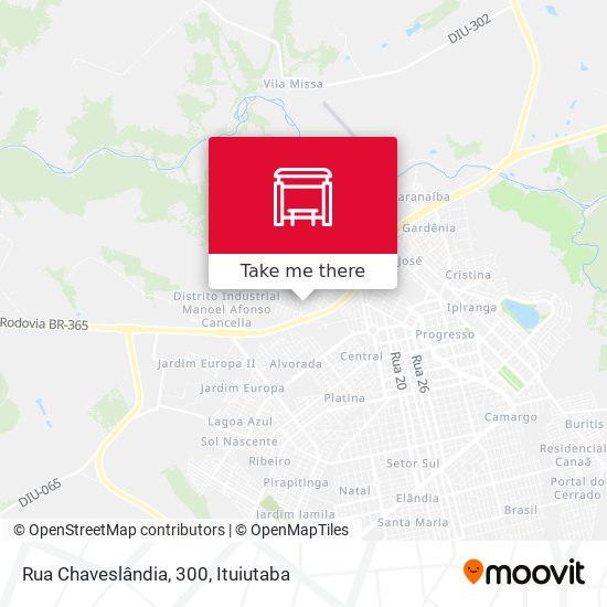 Rua Chaveslândia, 300 map