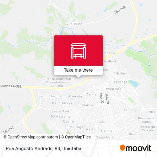 Rua Augusto Andrade, 84 map