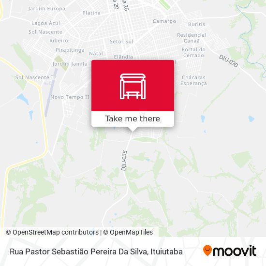 Rua Pastor Sebastião Pereira Da Silva map