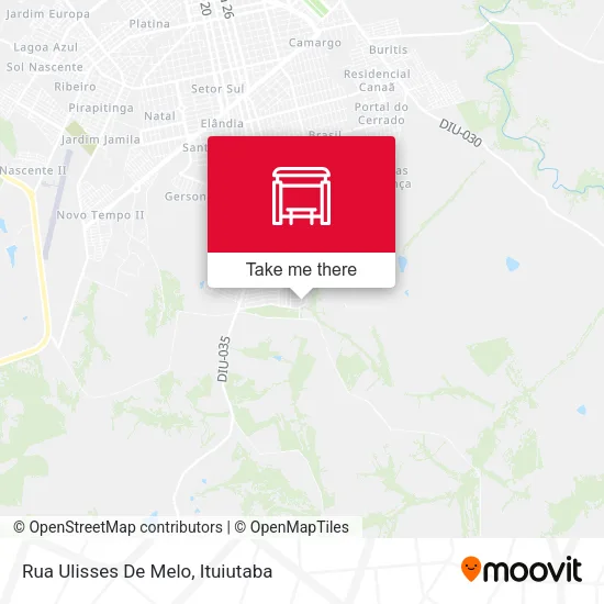 Rua Ulisses De Melo map
