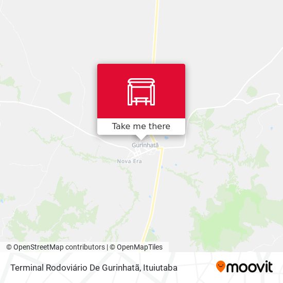 Terminal Rodoviário De Gurinhatã map