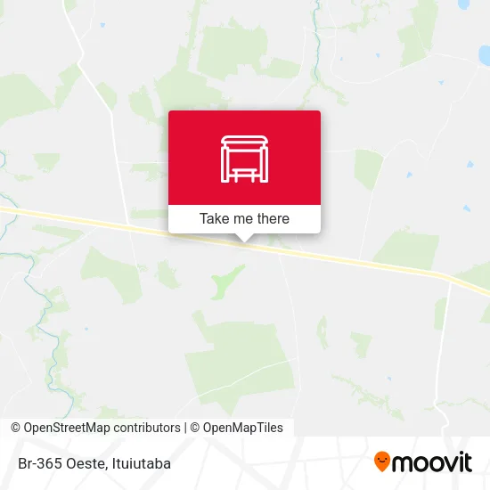 Br-365 Oeste map