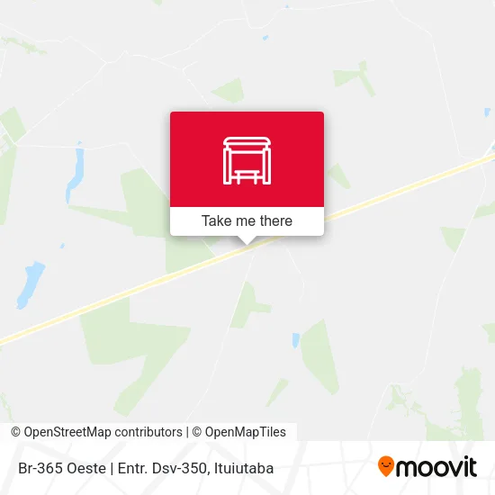 Br-365 Oeste | Entr. Dsv-350 map