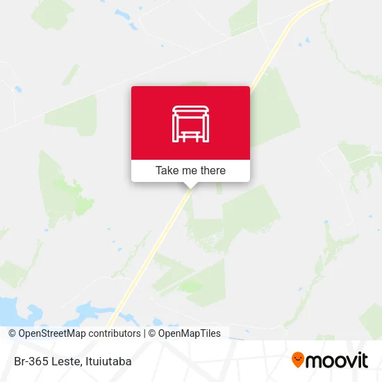 Br-365 Leste map