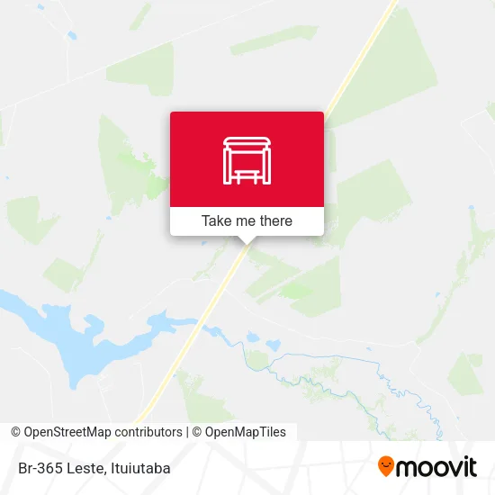 Br-365 Leste map