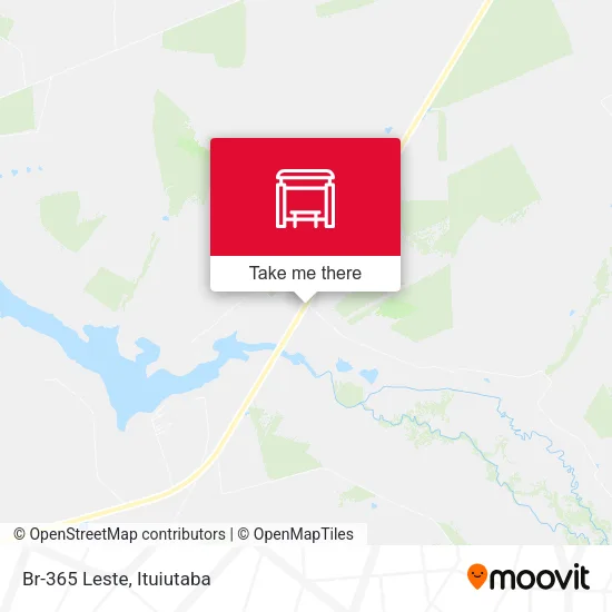 Br-365 Leste map