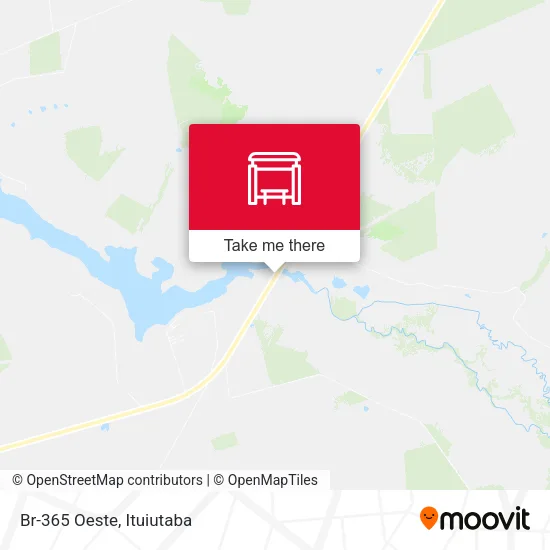 Br-365 Oeste map