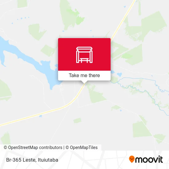 Br-365 Leste map