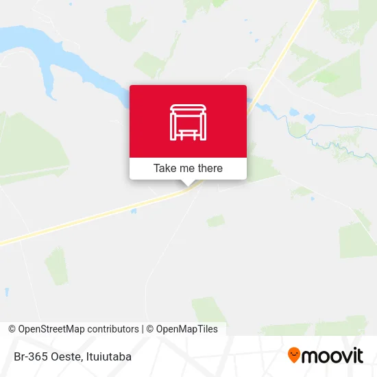 Br-365 Oeste map