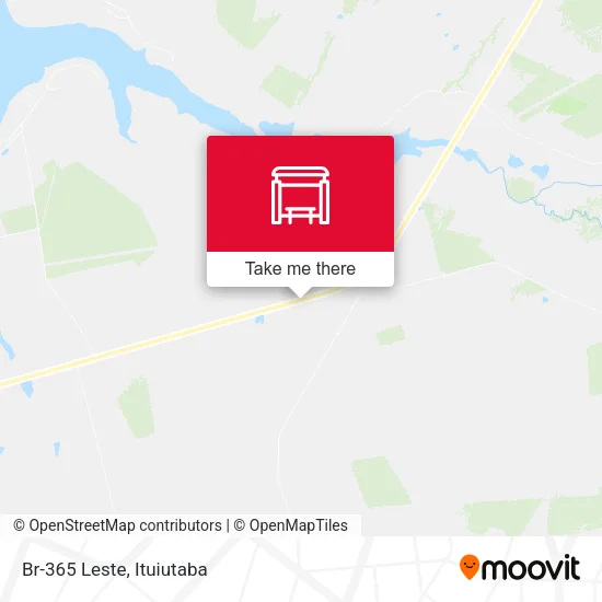Br-365 Leste map
