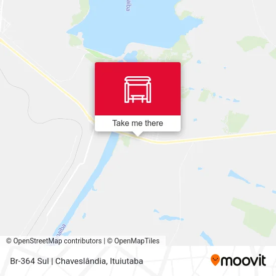 Br-364 Sul | Chaveslândia map