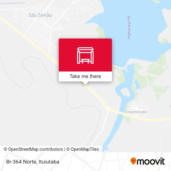 Br-364 Norte map