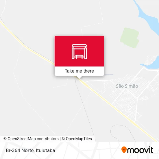 Br-364 Norte map