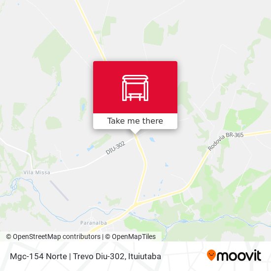 Mgc-154 Norte | Trevo Diu-302 map