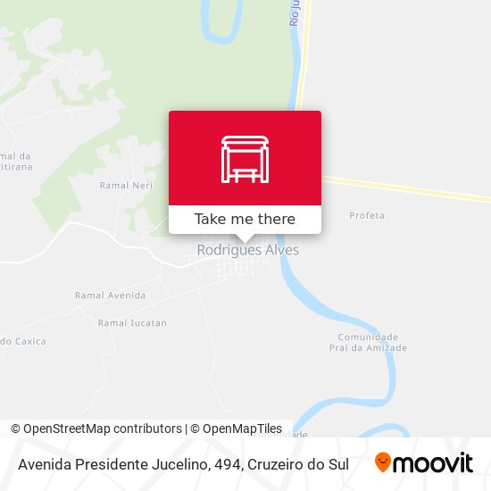 Avenida Presidente Jucelino, 494 map
