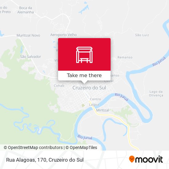 Rua Alagoas, 170 map