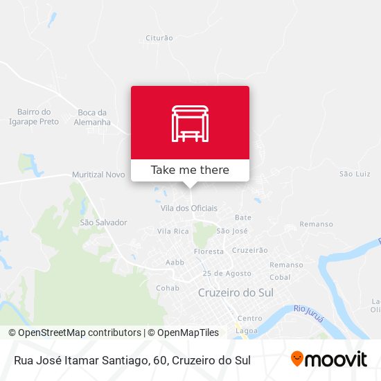 Rua José Itamar Santiago, 60 map