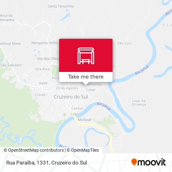 Rua Paraiba, 1331 map