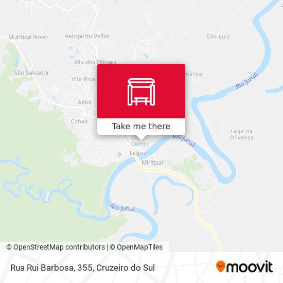 Mapa Rua Rui Barbosa, 355