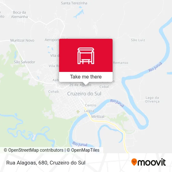 Rua Alagoas, 680 map