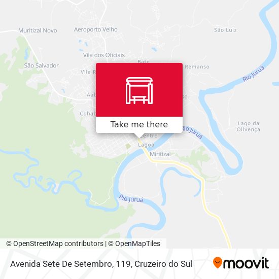 Avenida Sete De Setembro, 119 map