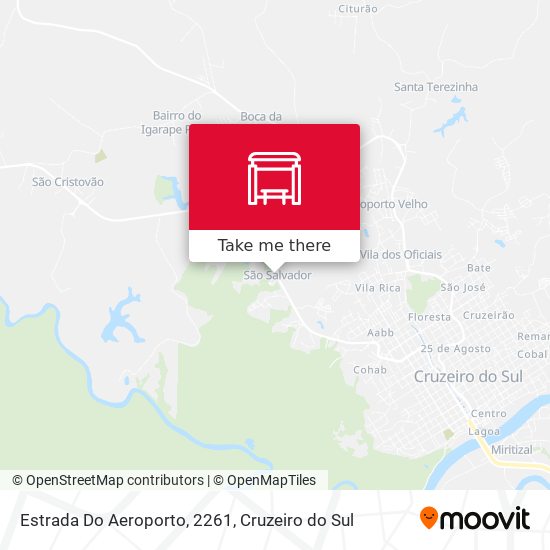 Estrada Do Aeroporto, 2261 map
